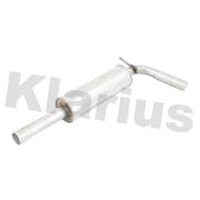 Klarius Box With Centre Pipe Centre fits Audi A1 2011-2015 2.0