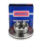 Borg & Beck 2 x Vented Brake Discs BBD32994