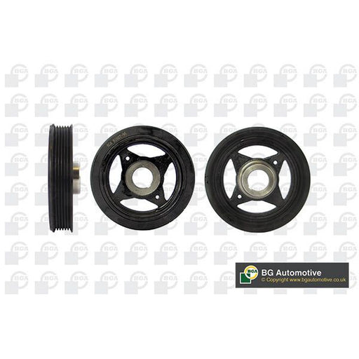 BGA Crank Shaft Belt Pulley fits Nissan Qashqai I 2007-2013 2.0