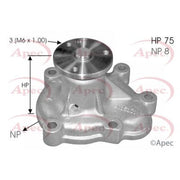 Apec Engine Cooling Water Pump fits Chevrolet Cruze 2012-2015 1.7