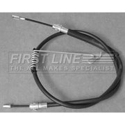 First Line Handbrake Cable Left Rear fits Ford Transit 2006-2014 2.2 2.4 3.2
