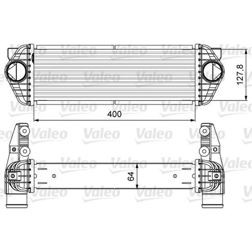 Valeo Intercooler (Charge Air Cooler) 818607