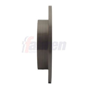 Fahren 2 x Solid Brake Discs fits Hyundai Coupe II 2001-2009 1.6 2.0 2.7