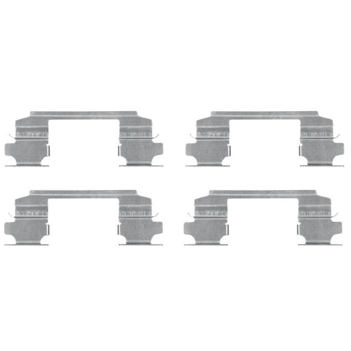 Bosch Brake Pad Accessory Fitting Kit Front fits Nissan X-Trail I 2001-2013