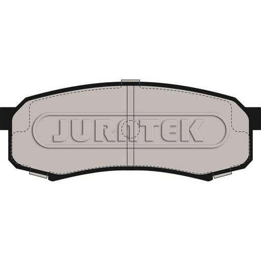 Juratek Rear Brake Pad Set fits Mitsubishi Pajero/Shogun IV 2006-2007 3.2 3.8