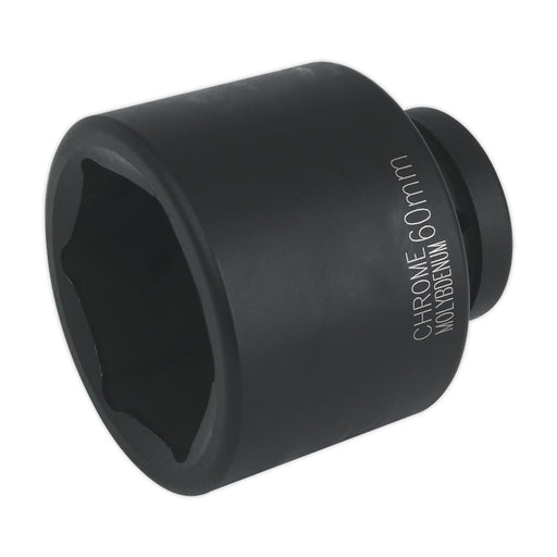 Sealey Impact Socket 60mm 1"Sq Drive IS160 Sealey - Dynamic Drive
