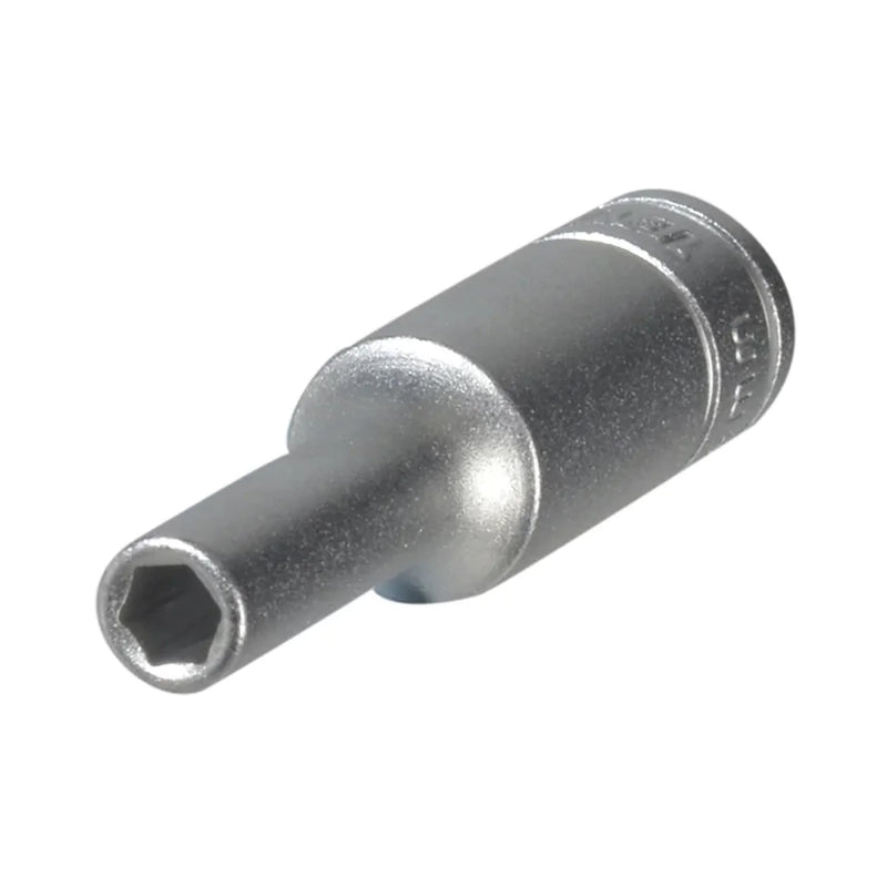 Teng Hexagon Socket Deep 6 Point Regular AF 1/4in Drive 1/2in - M140216