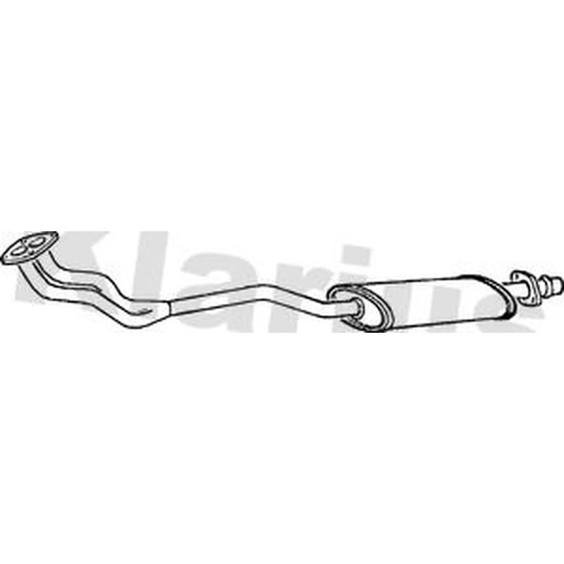 Klarius Box With Front Pipe Front fits BMW 3 1987-1991