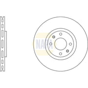 NAPA Front & Rear Brake Discs & Pads fits Peugeot 208 I 2012-2019 1.6