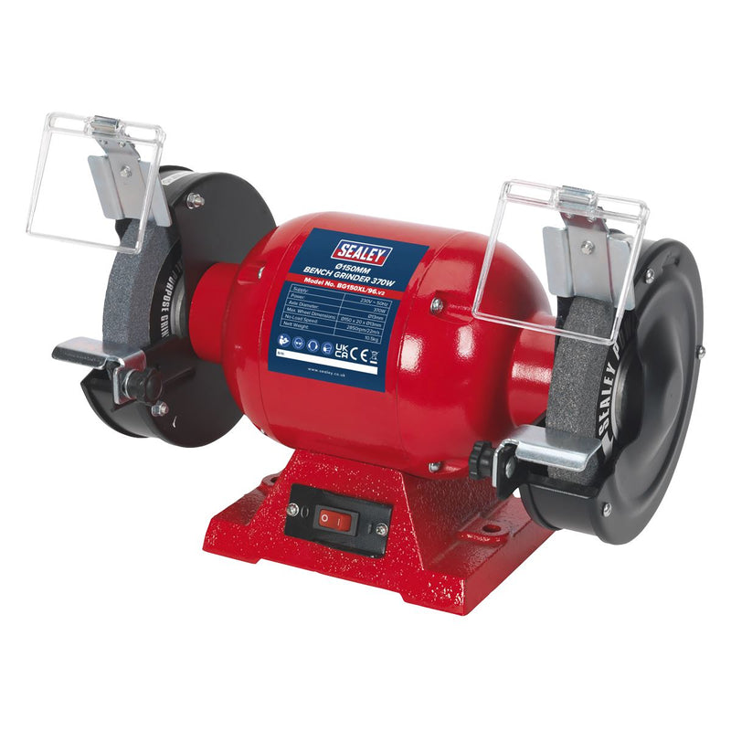 Sealey Bench Grinder150mm 370W/230V BG150XL/96 Sealey - Dynamic Drive