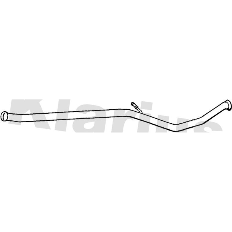 Klarius Exhaust Pipe OD fits Peugeot 206 Sw 2002-2007 2.0