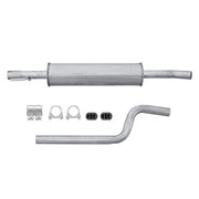 Hella Front Silencer Front fits Opel Astra G 2007-2009 1.4