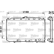 Valeo Engine Radiator 734111