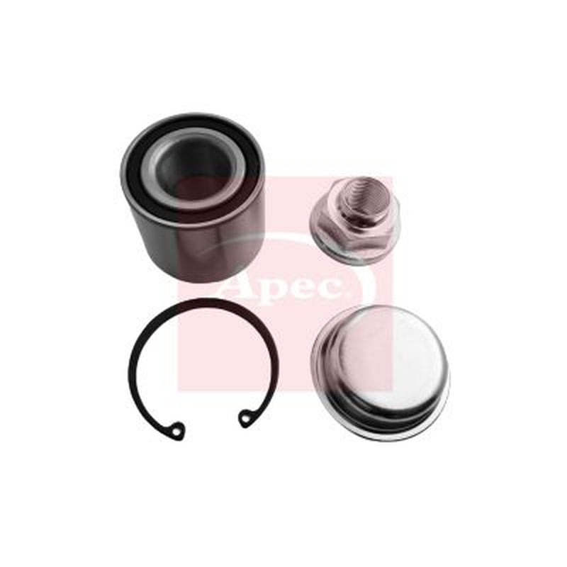 Apec Wheel Bearing Kit 52mm fits Opel Agila A 2000-2007 1.0 1.2 1.3
