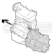 First Line Engine Mount Mounting fits Mercedes-Benz M-Class 1998-2005