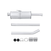 Hella Middle Silencer fits Citroën Dispatch I 1998-2006 1.9