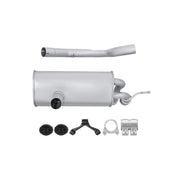 Hella End Silencer Rear fits VW Tiguan 2007-2018 2.0