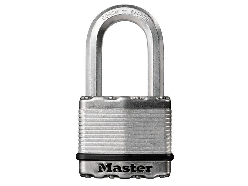 Master Lock Excell™ Laminated Steel 64mm Padlock 5-Pin - 38mm Shackle Master Lock - Dynamic Drive