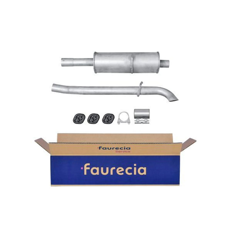 Hella End Silencer Rear fits Mercedes-Benz A-Class 1998-2001 168.008