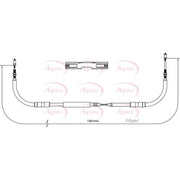 Apec Handbrake Cable Centre fits Chrysler Tacuma 1995-2001 2.5