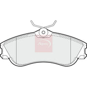 Apec Front & Rear Pads fits Peugeot 206 2007 on 1.6