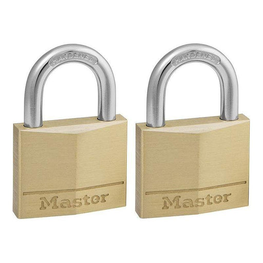 Master Lock Solid Brass 40mm Padlock 4-Pin - Keyed Alike x 2 Master Lock - NN4 Online