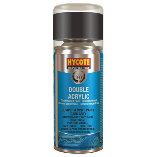 3x Hycote Aerosol Paint for Bumper Paint Dark Grey 150ml Hycote - Dynamic Drive