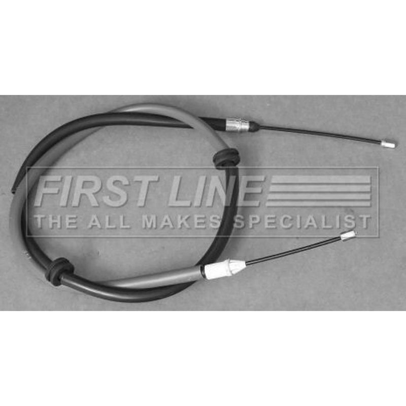 First Line Handbrake Cable Right Rear fits Renault Kangoo 2001 on 1.6 1.9