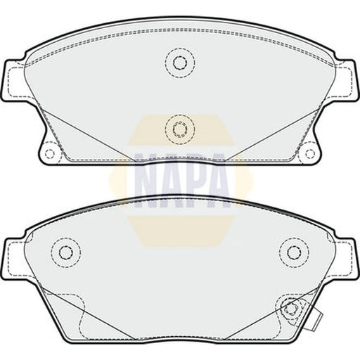 NAPA Front Brake Pad Set NBP1362