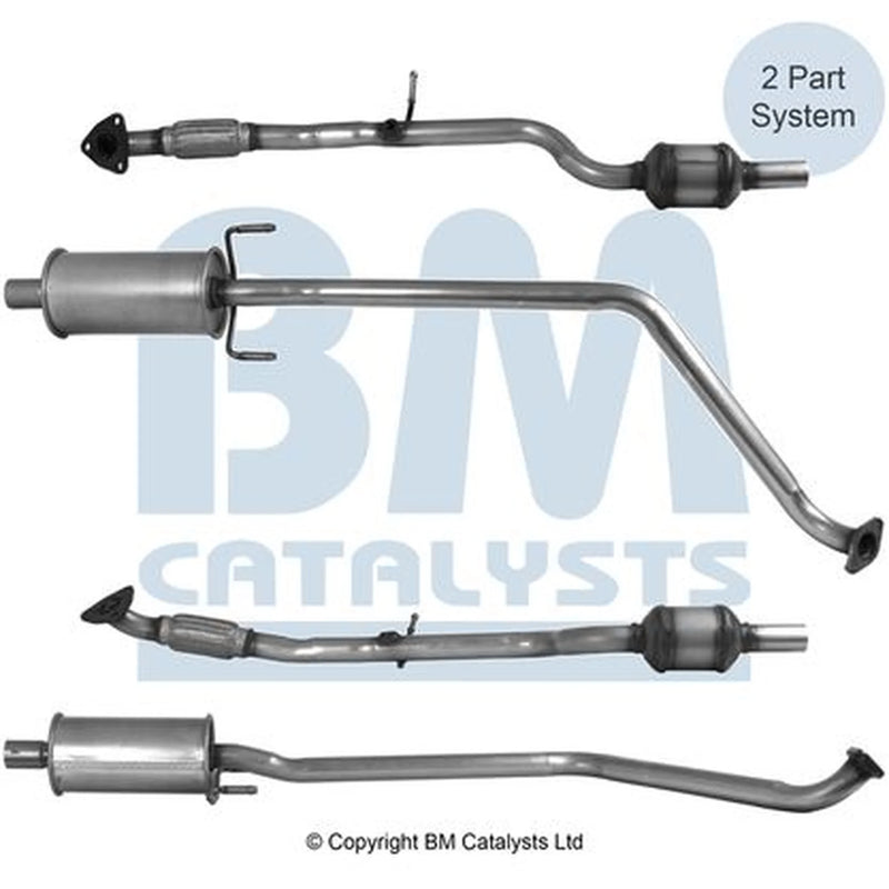 BM Catalysts Homologated Petrol Cat fits Opel Karl 2015-2019 1.0