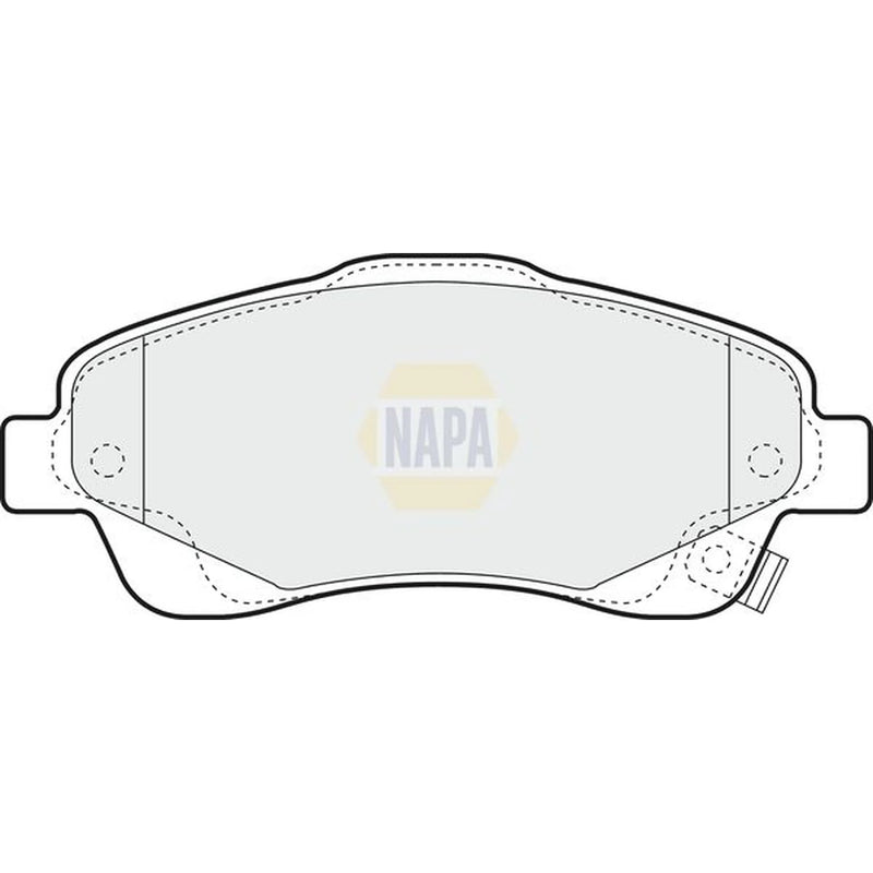 NAPA Front Brake Pad Set NBP1150