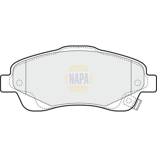 NAPA Front Brake Pad Set NBP1150