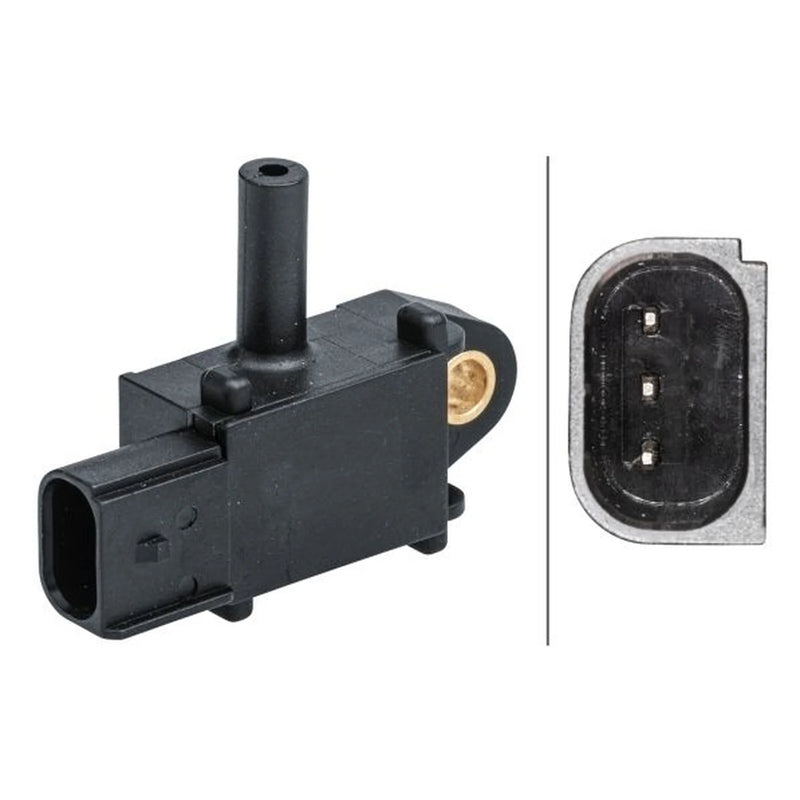 Hella Exhaust Pressure Sensor before soot particulate filter