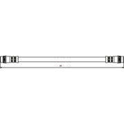 Apec Brake Hydraulic Hose Line Rear Left fits Peugeot 206 1998-2012