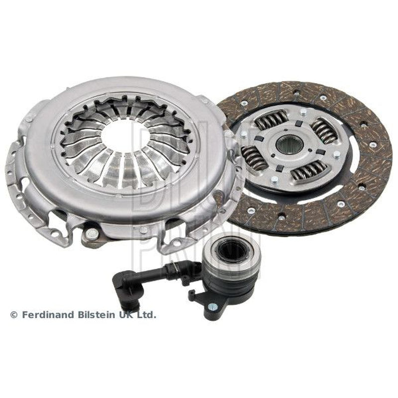 Blue Print Clutch Kit Set 3pc 202mm fits Renault Laguna II 2005-2007 1.6