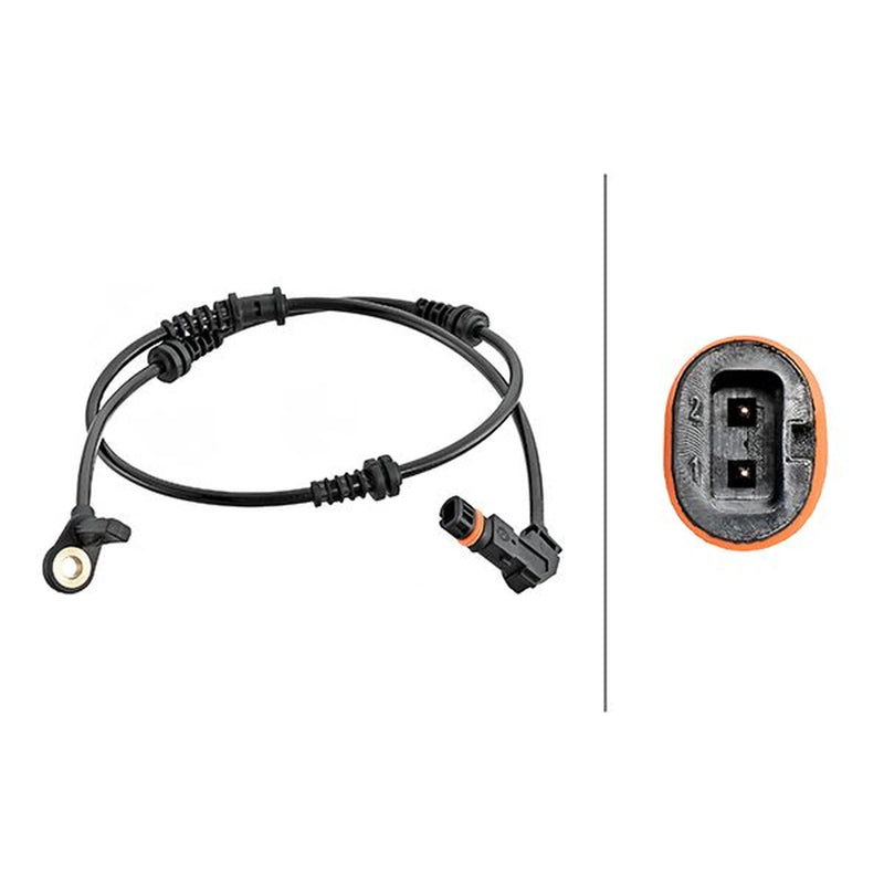 Hella ABS Wheel Speed Sensor Front fits Mercedes-Benz R-Class 2005-2014