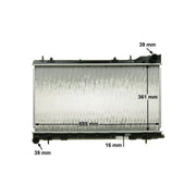 Mahle Engine Radiator fits Subaru Forester 2002-2008 2.0 2.5