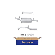 Hella End Silencer Rear fits Suzuki Alto IV 1994-2002 1.0
