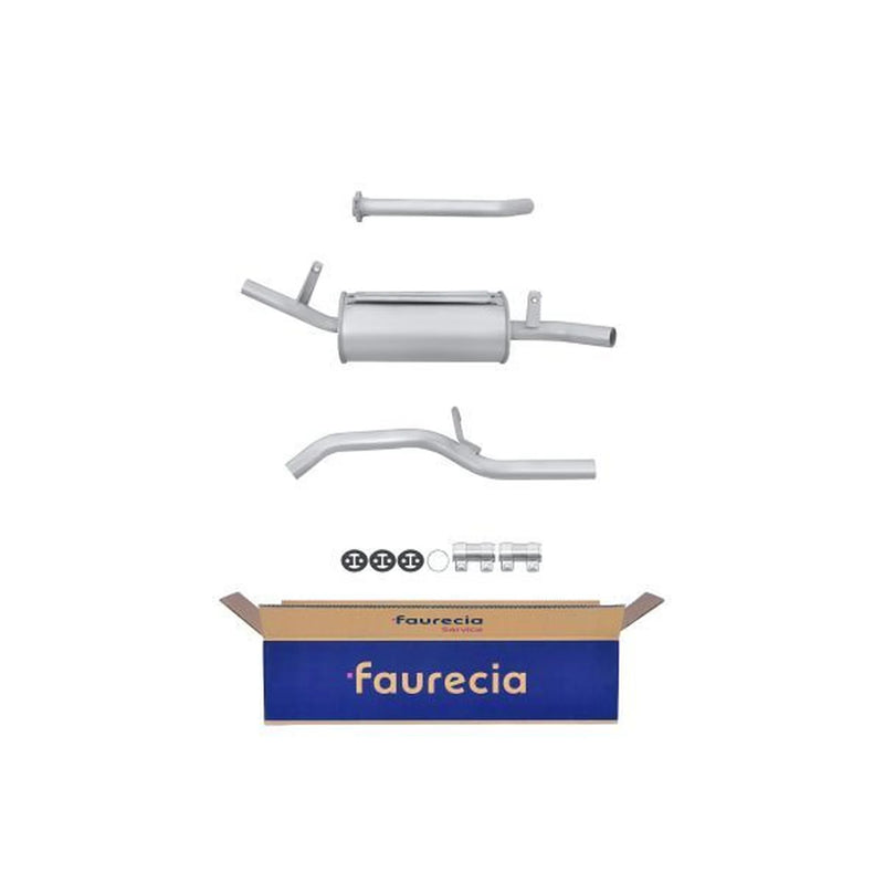 Hella End Silencer Rear fits Suzuki Alto IV 1994-2002 1.0