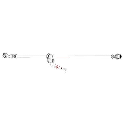 Apec Brake Hydraulic Hose Line Front Right HOS4520