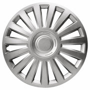 15" Lux Multi-Spoke Wheel Trims Hub Caps Covers Protectors Set of 4 ABS Plastic Versaco  - Dynamic Drive