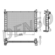 Denso Engine Radiator DRM10045