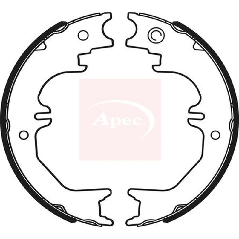 Apec Parking Brake Shoe Set SHU796