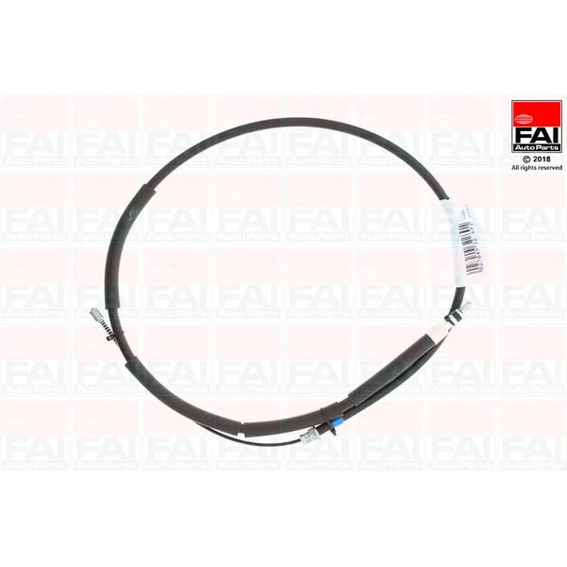 FAI Handbrake Cable Left Rear fits Peugeot 205 1983-1998 1.0 1.1 1.4 1.6 1.8