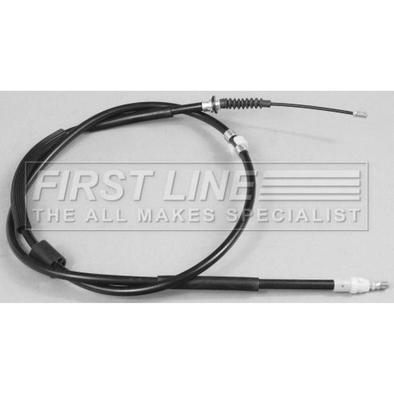 First Line Handbrake Cable Left Rear fits Ford Mondeo III Turnier 2000-2007
