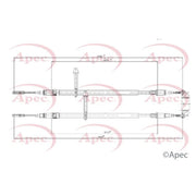 Apec Handbrake Cable Right Rear CAB1417
