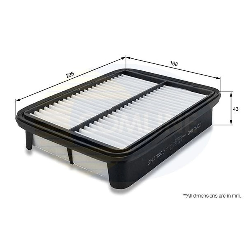 Comline Engine Air Filter fits Toyota Corolla 1992-2001 1.3 1.4 1.8