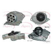 Apec Engine Cooling Water Pump fits Nissan Primera 2002-2007 1.9