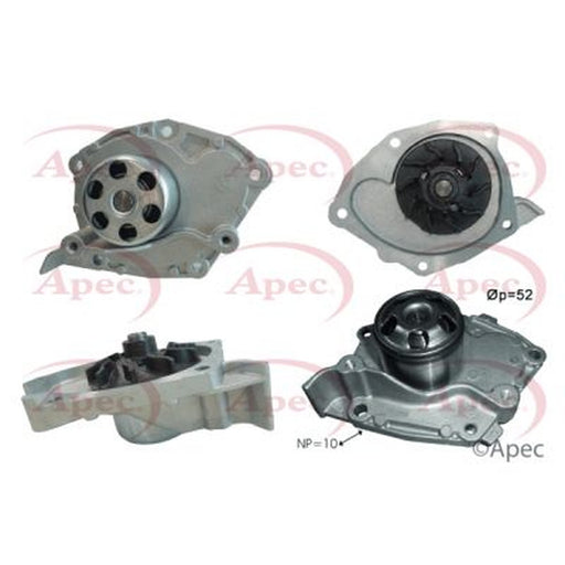 Apec Engine Cooling Water Pump fits Nissan Primera 2002-2007 1.9