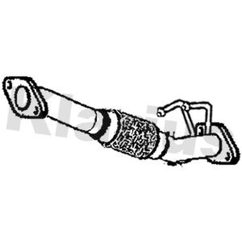 Klarius Exhaust Pipe OD fits Hyundai I10 II 2013-2019 1.2